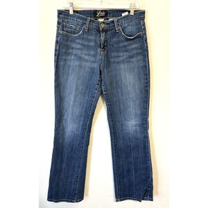 Lucky Brand Jeans‎ Womens Short Inseam Jeans Blue Denim Size 10 Casual Wear